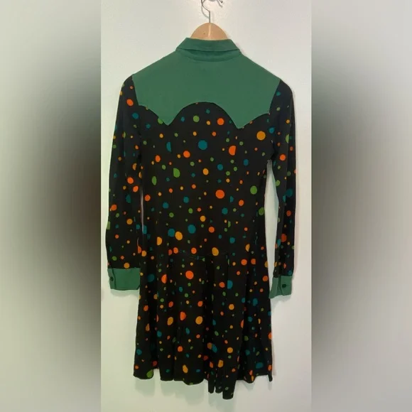 Vintage western inspired Italian Ferlina dress - Picture 2 of 7